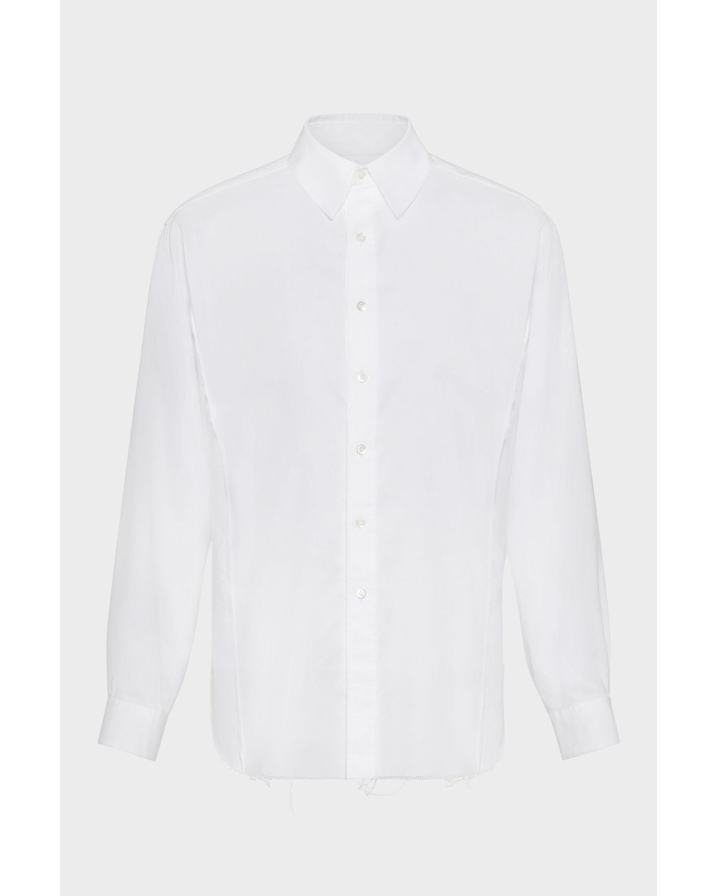 Maison Margiela White Cotton Shirt for men