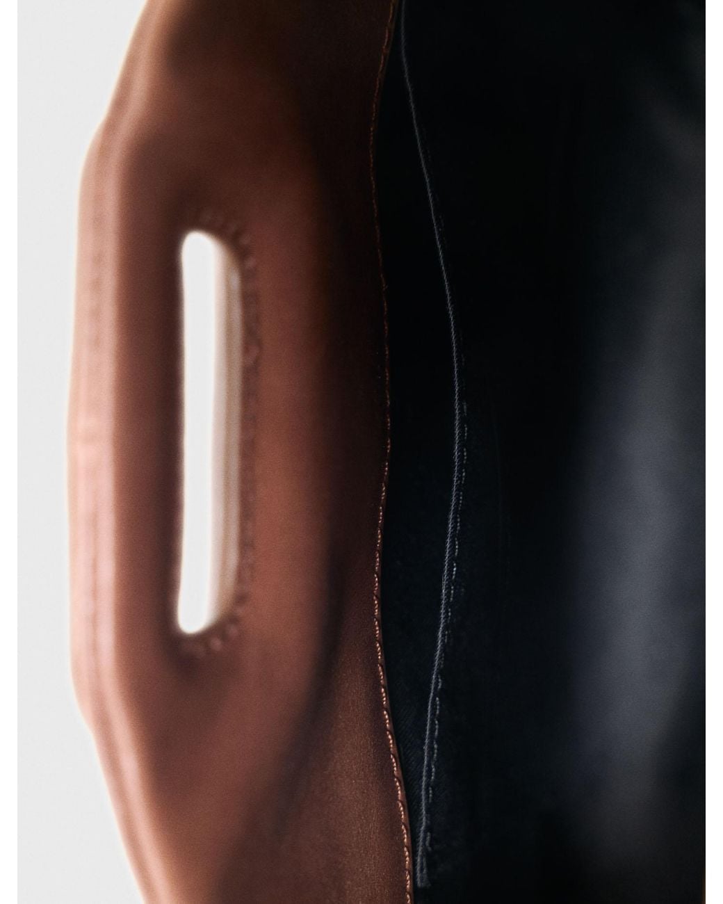 Maje Brown Miss M Mini Bag