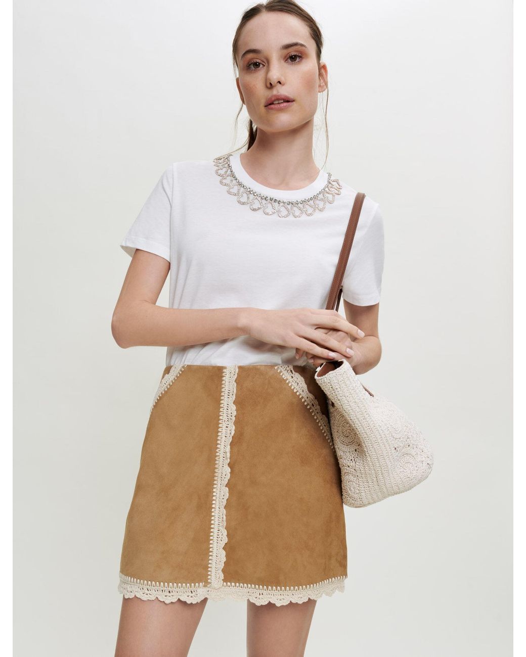 Crochet skirt trim cheap