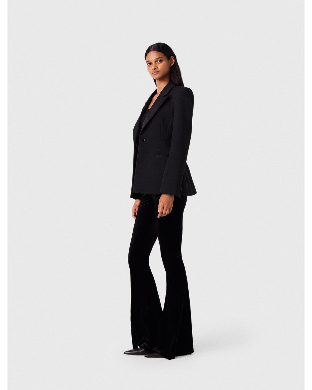 Maje Black Stretch-Samthose
