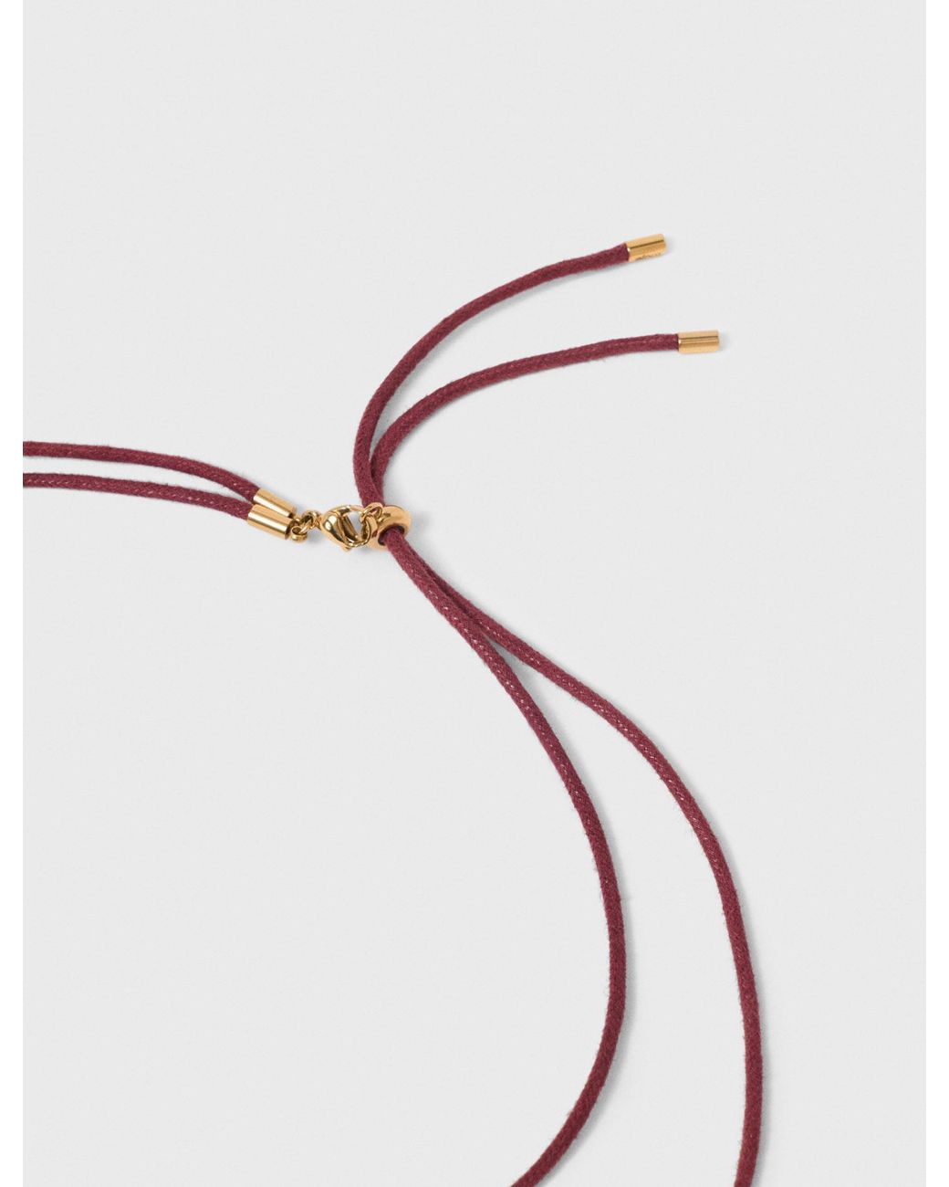 Maje White Double Fish Necklace