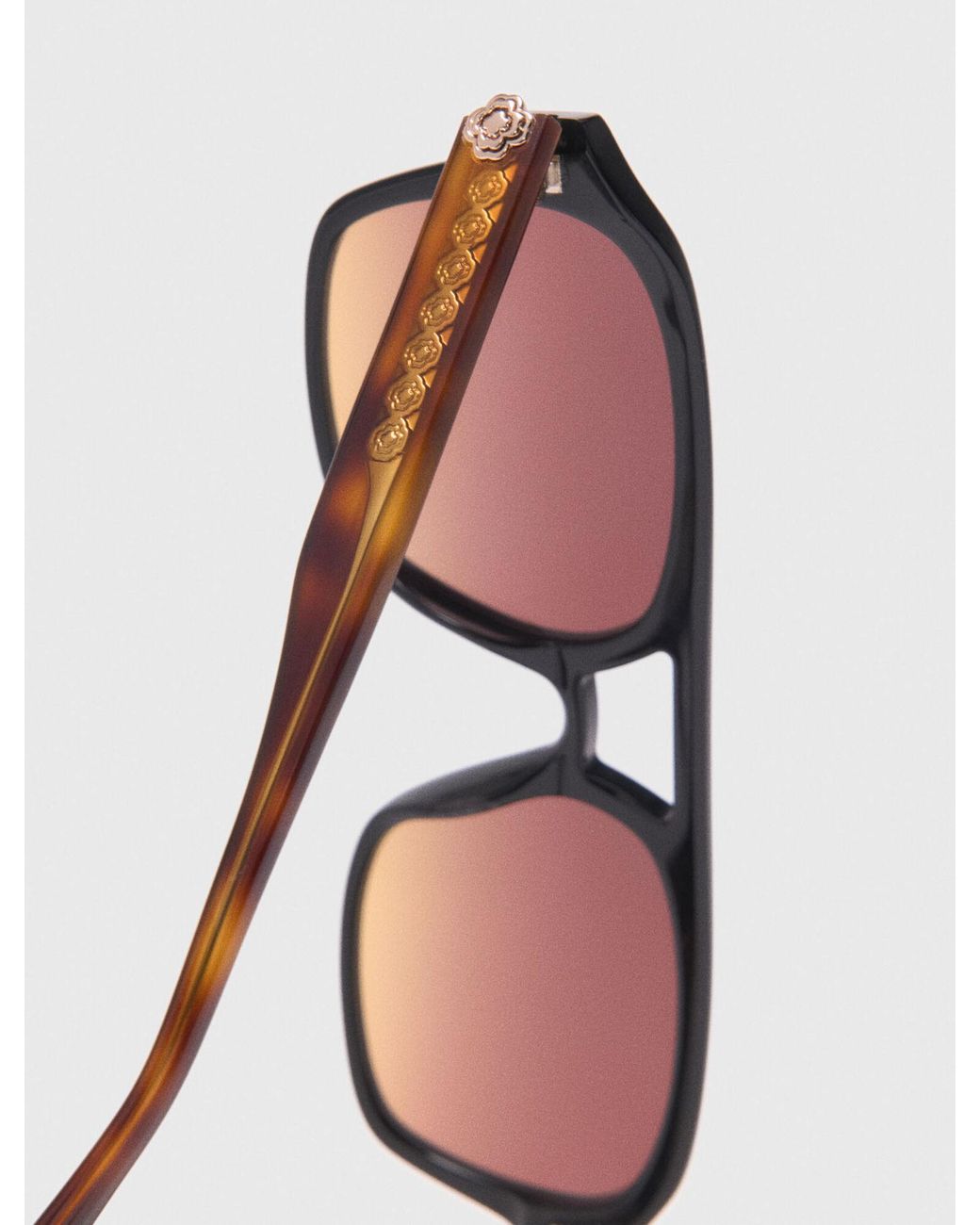 Maje Multicolor Pilot Sunglasses