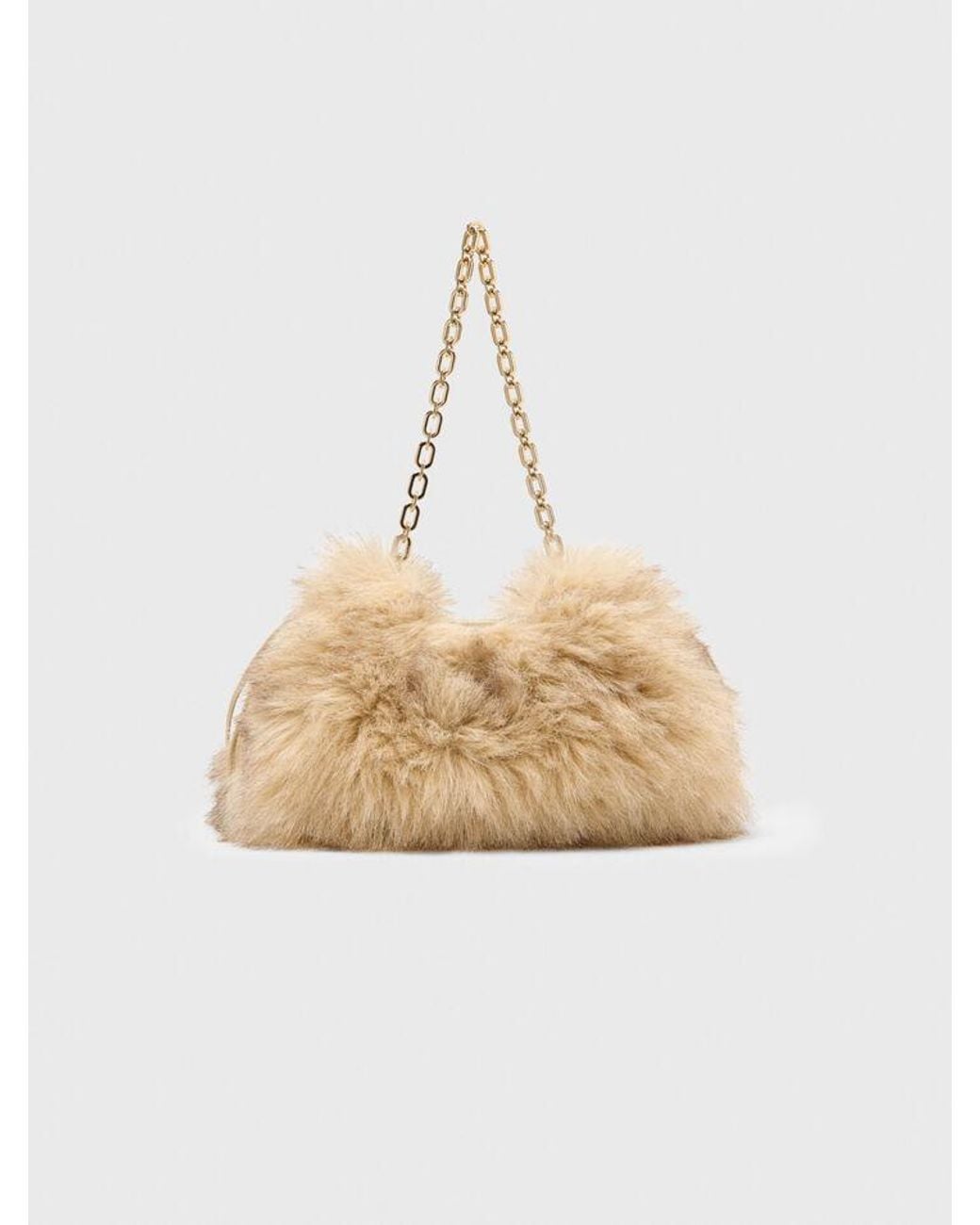 Maje Natural Fur-Effect Milpli