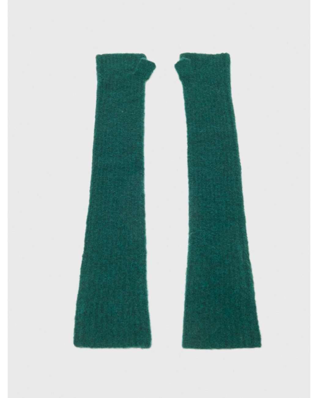 Maje Green Yak Blend Mittens