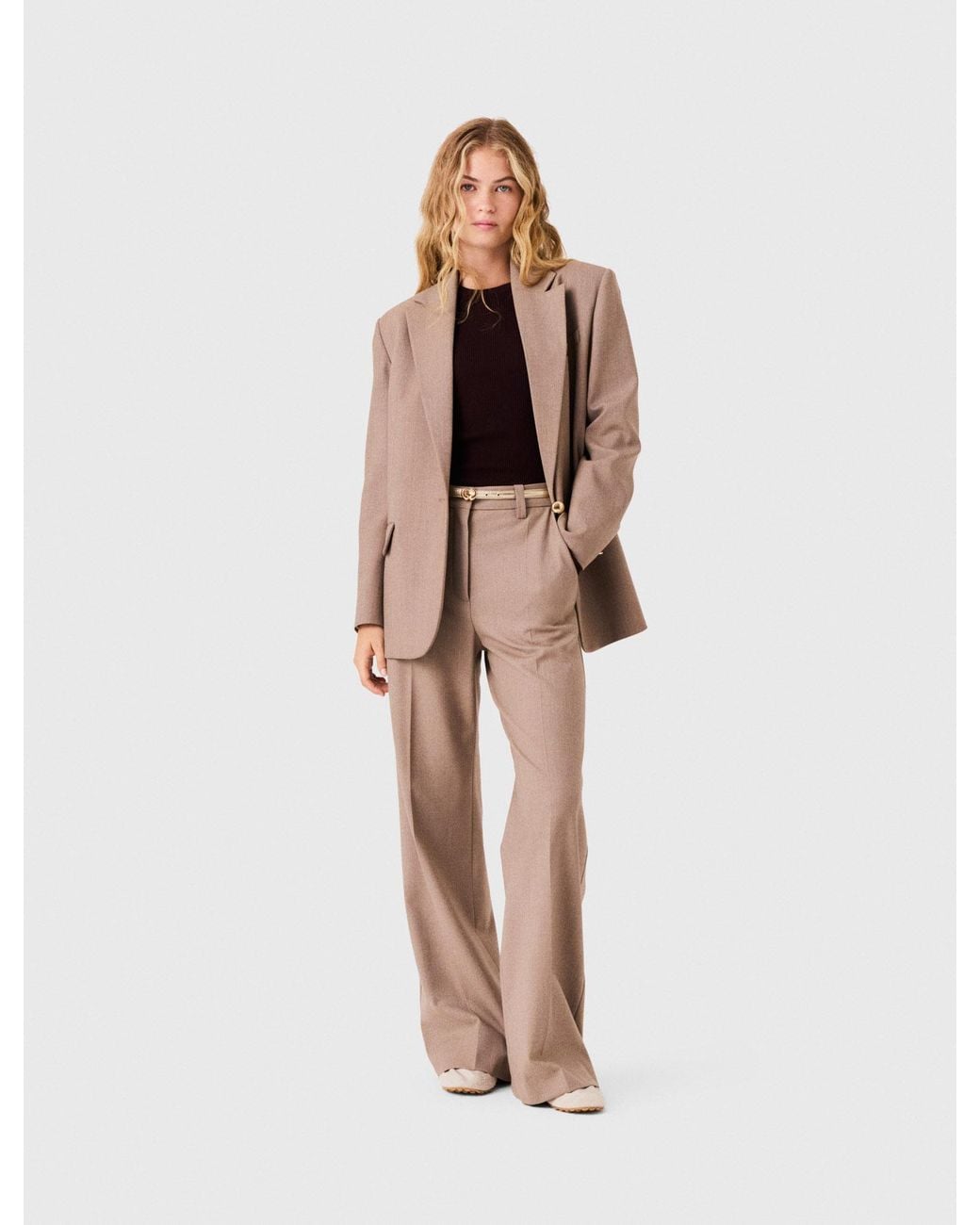 Maje White Suit Jacket