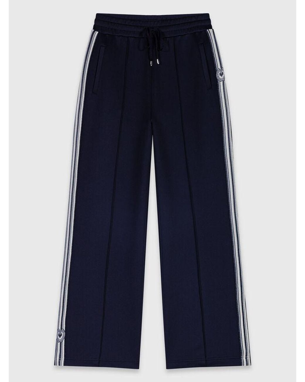 Maje Blue Jerseyhose