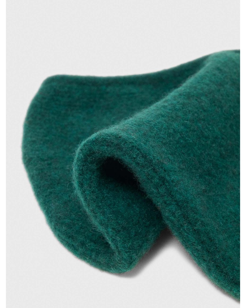 Maje Green Yak Wool Balaclava