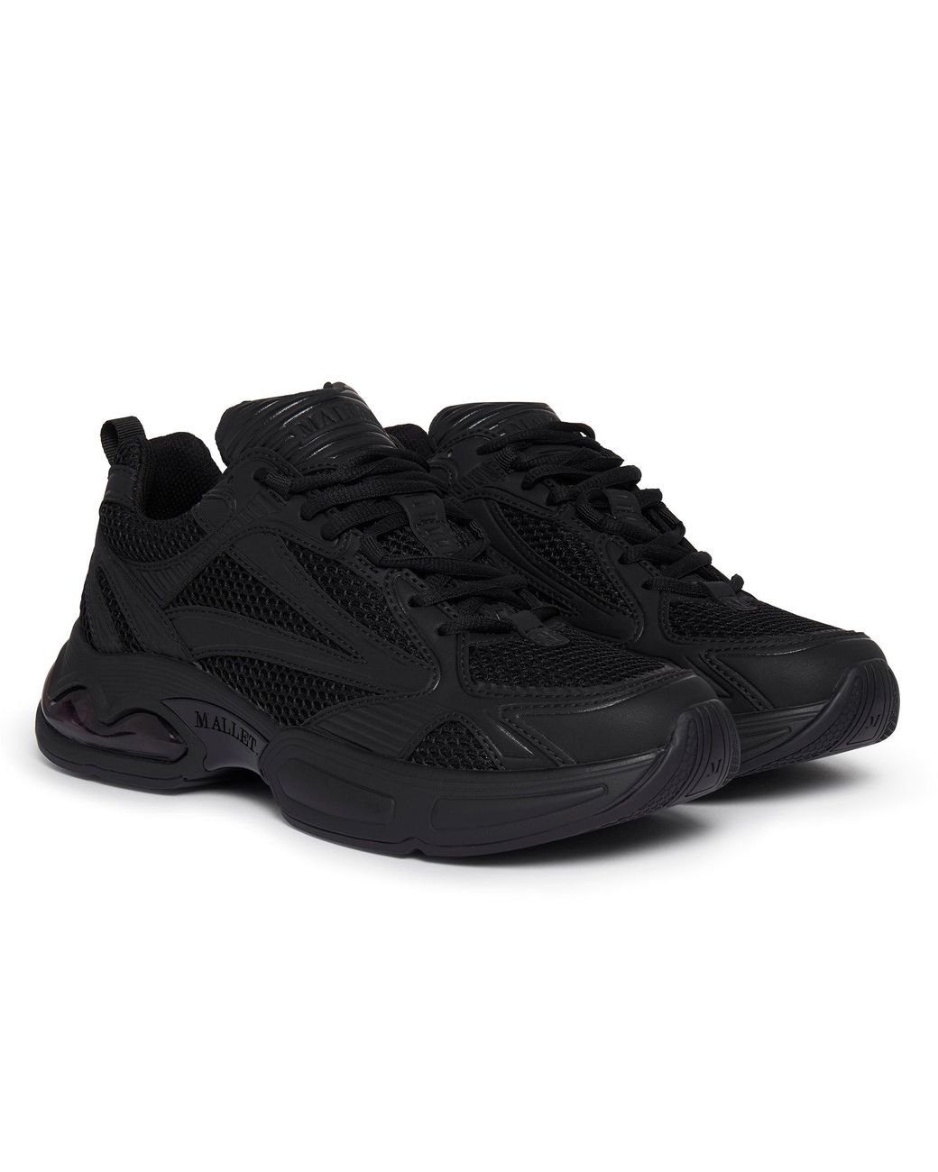 Mallet Black Mallet Jupiter Triple Trainers for men