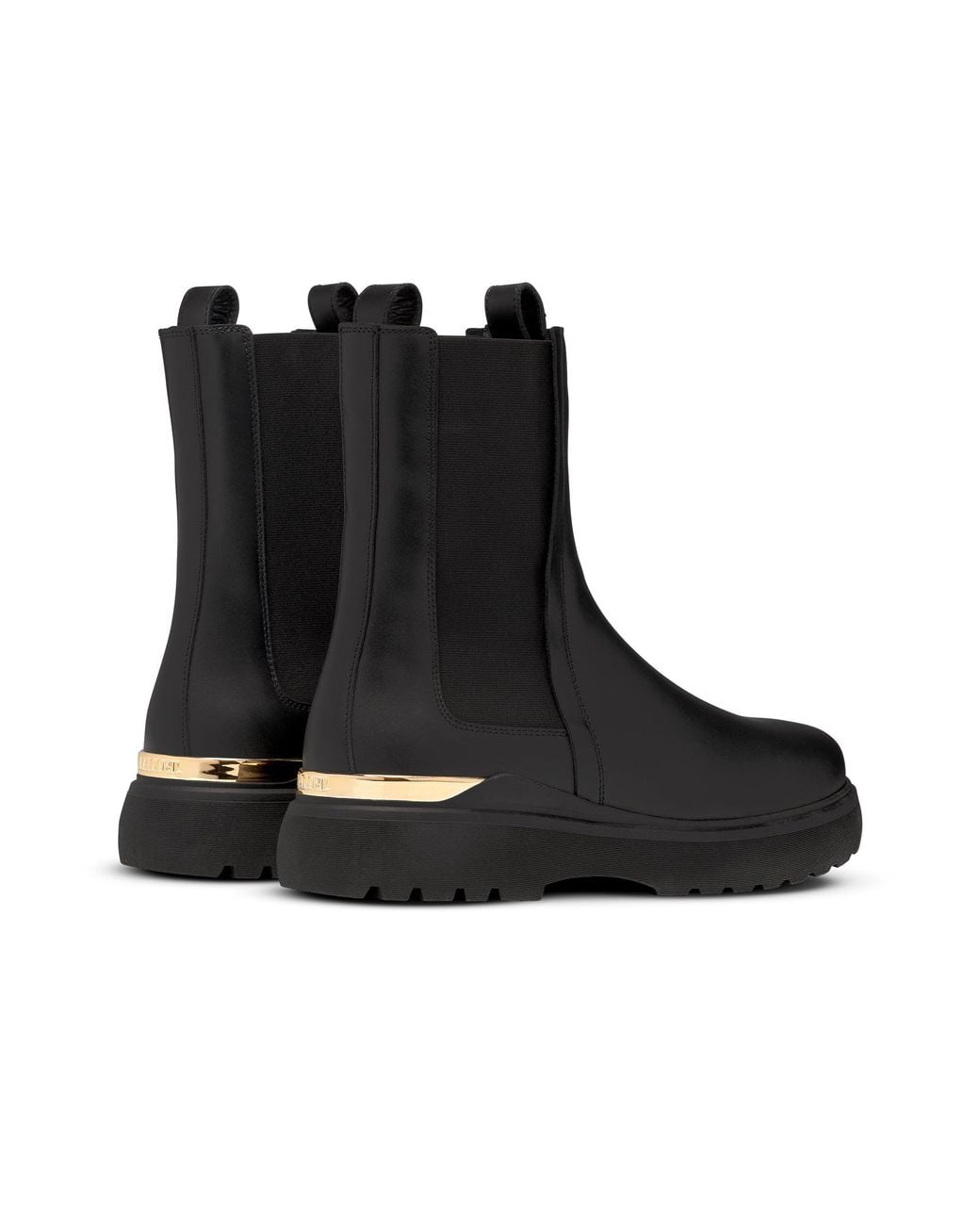 Mallet London Black Rosemary Midnight Silver Boot