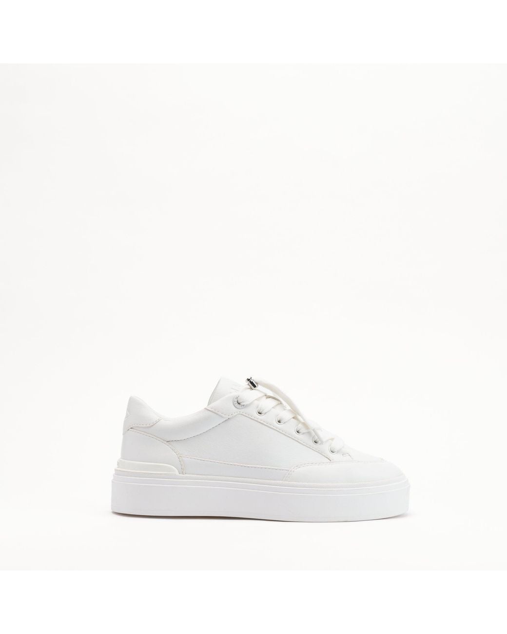 Mallet London White Mallet Lansbury Nappa Leather Trainers