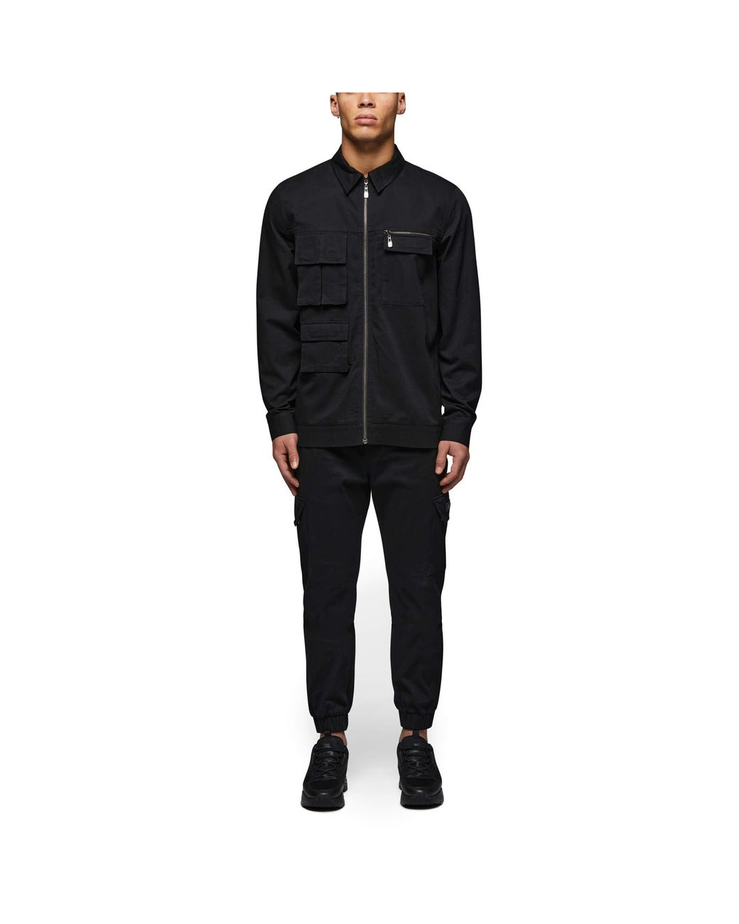 Mallet Black Utility Shirt for men
