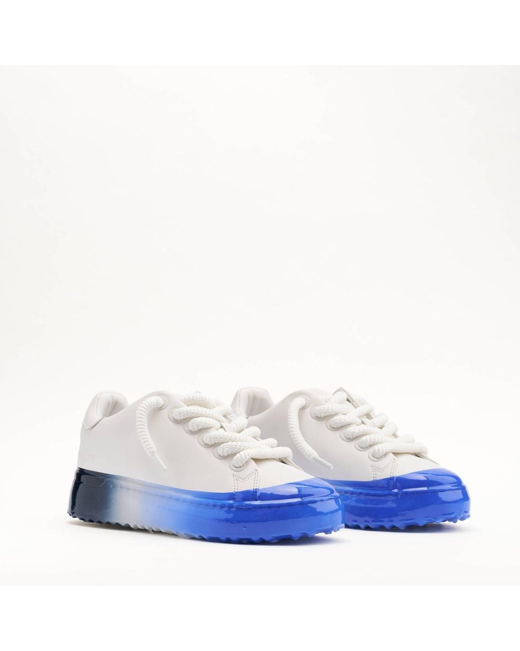 Mallet London Blue Mallet Grftr Lite Ombre Dip Leather Trainers for men
