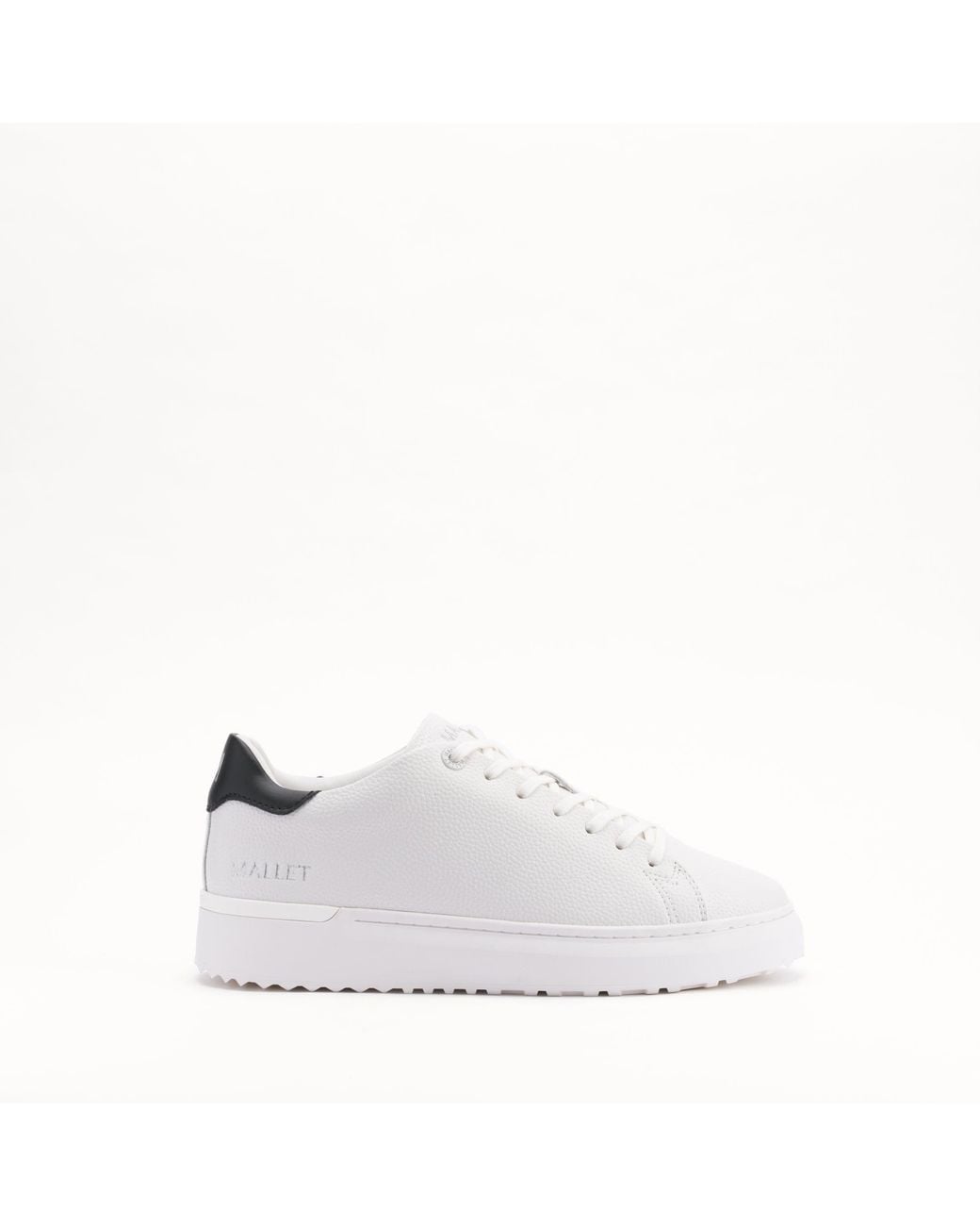 Mallet London White Mallet Grftr Lite And Leather Trainers for men
