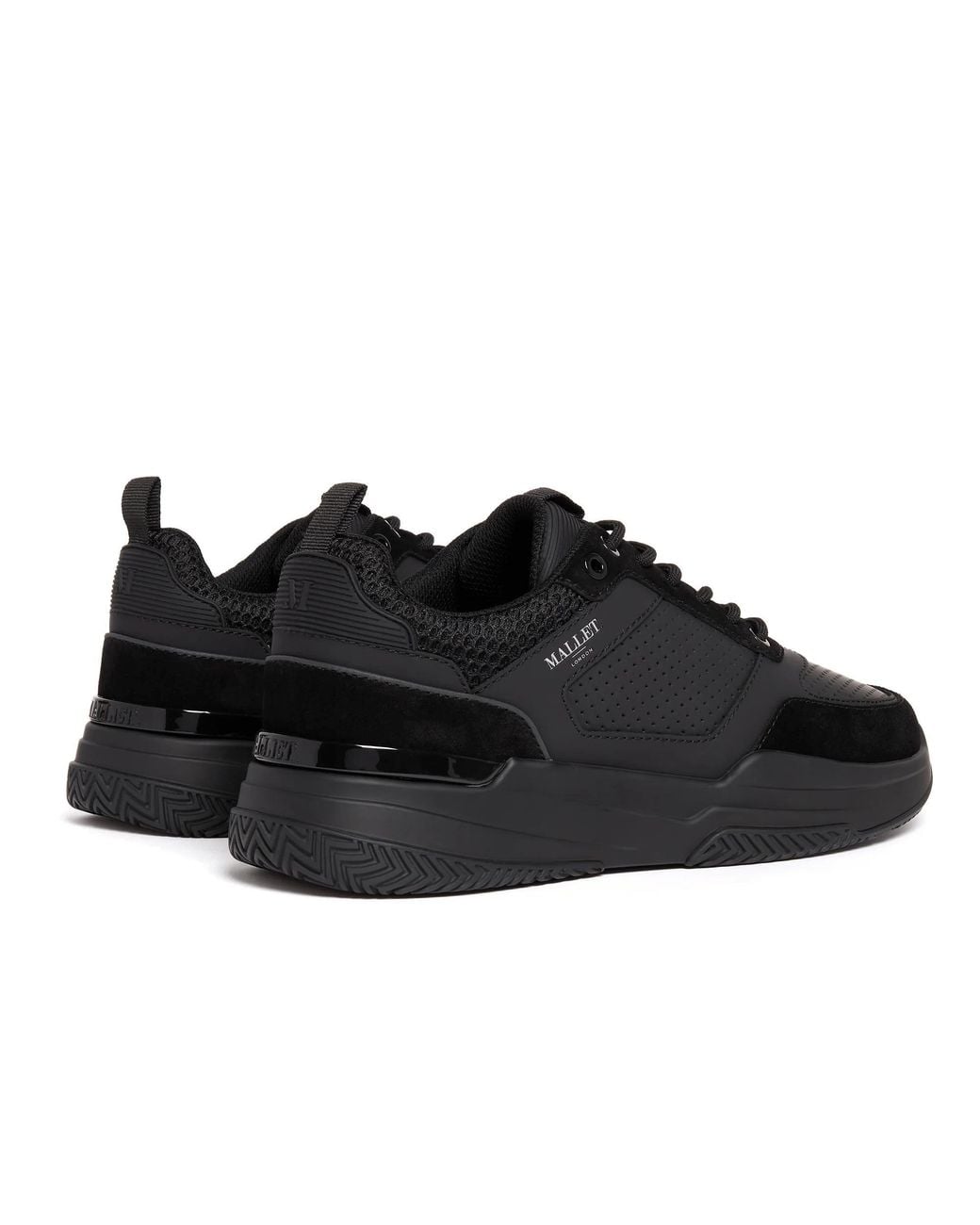 Mallet Black Radnor Trainers for men