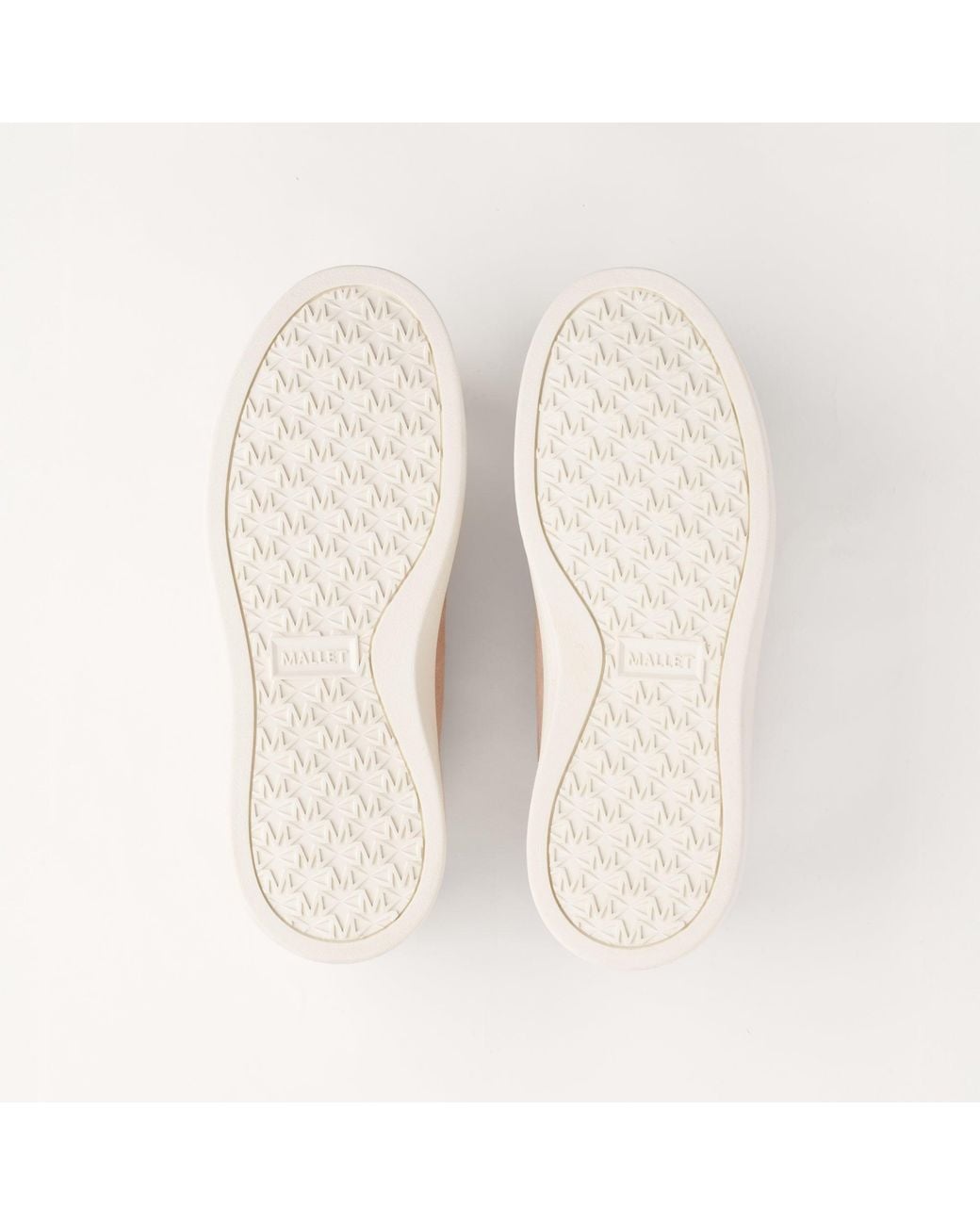 Mallet London Pink Mallet Bloomsbury Suede Trainers