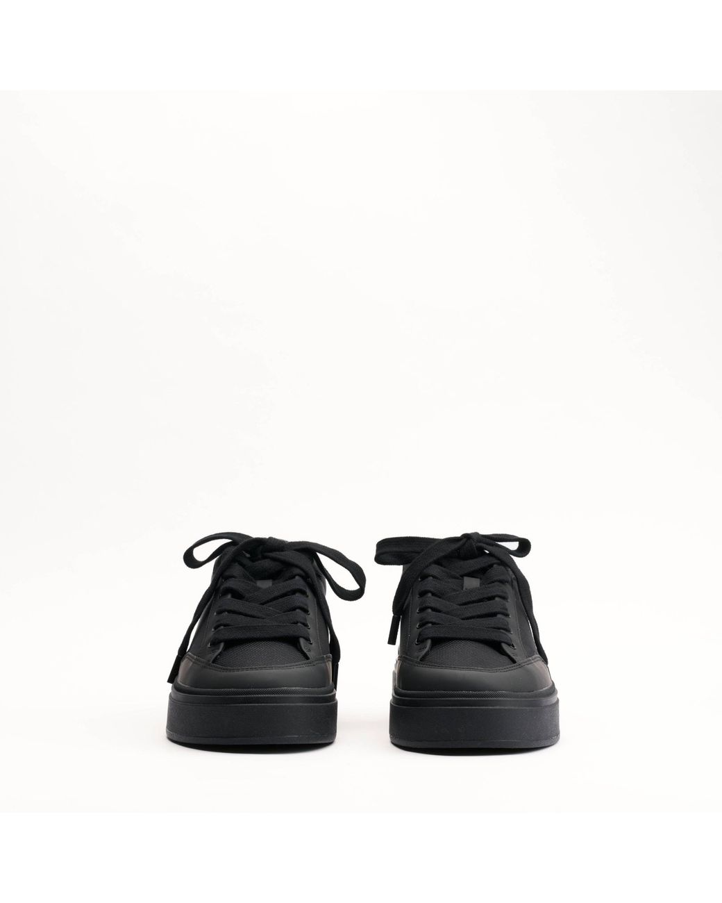 Mallet London Black Mallet Lansbury Leather & Nylon Trainers for men
