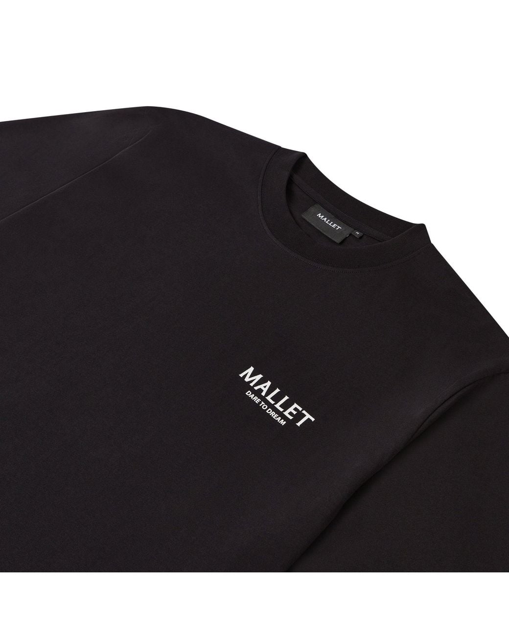 Mallet London Black Dare To Dream Tee for men
