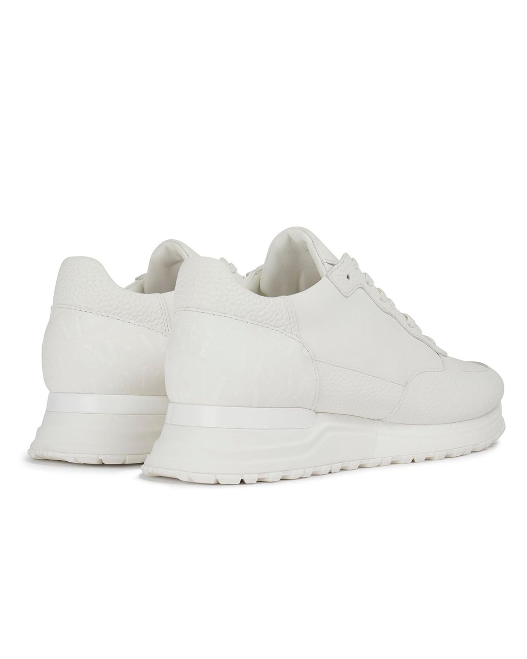 Mallet London White Popham Tumbled Triple for men