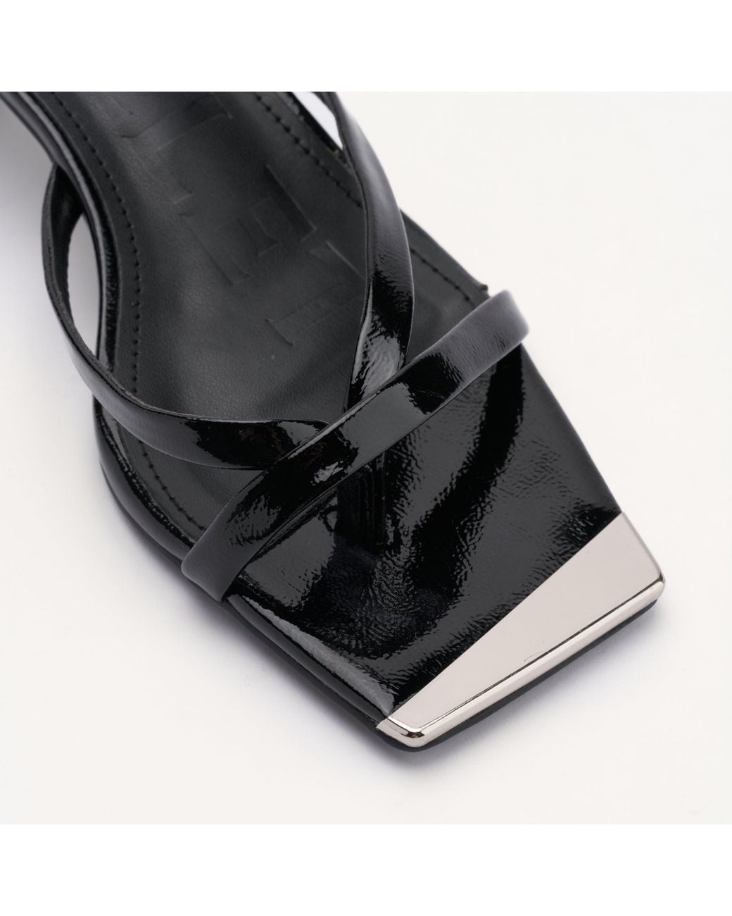Mallet London Black Mallet Elisa Leather Kitten Heels