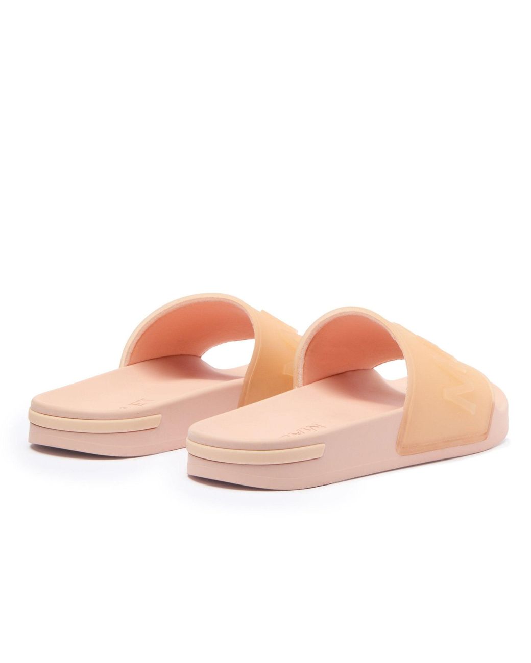 Mallet London Pink Serif Slide Clear