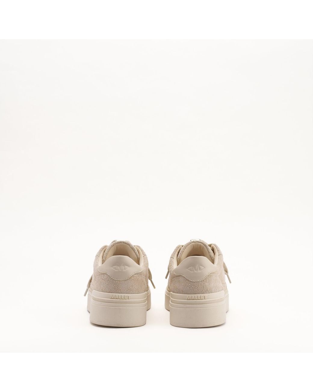 Mallet London Natural Mallet Lansbury Suede Trainers