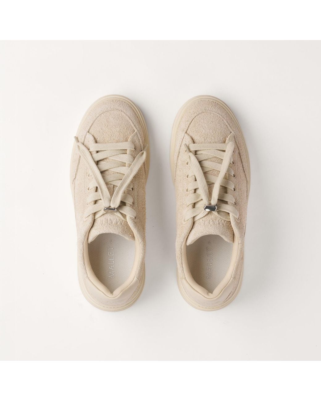 Mallet London Natural Mallet Lansbury Suede Trainers