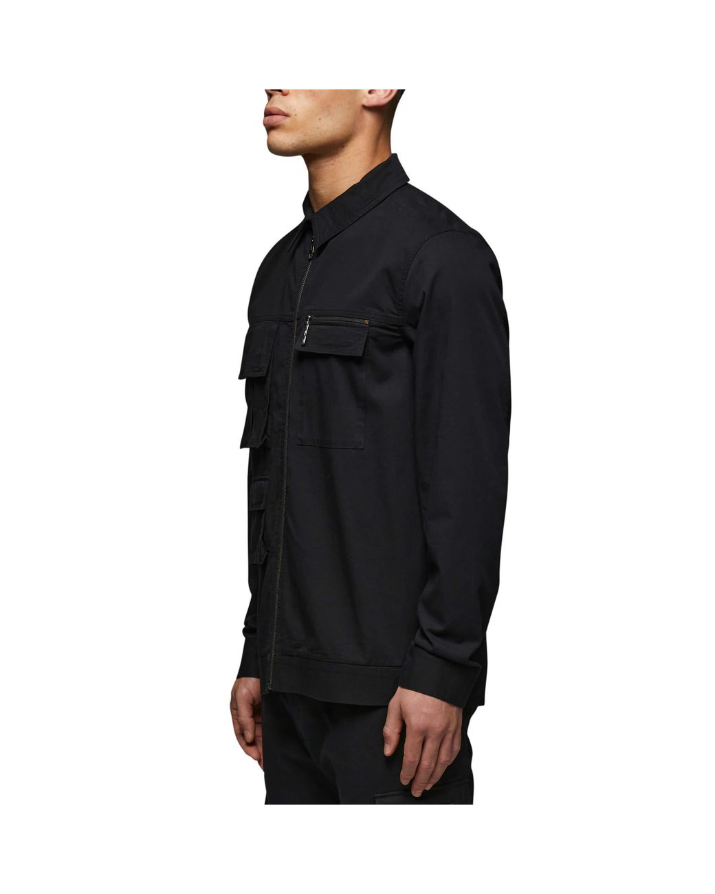 Mallet Black Utility Shirt for men