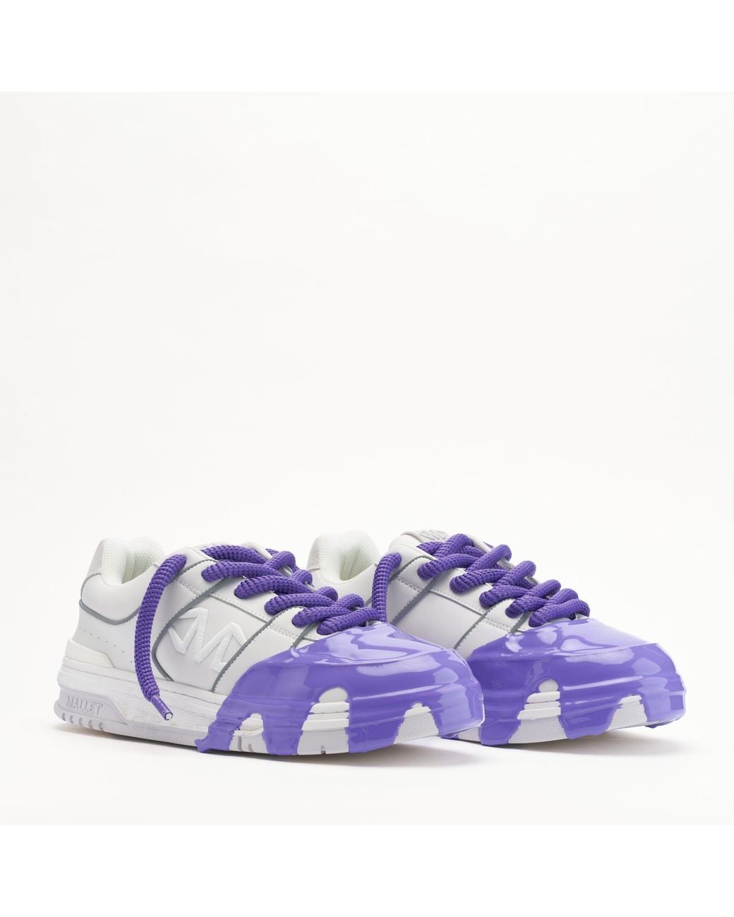 Mallet London Purple Mallet X Detroit Clayton Grape Splat Trainers for men