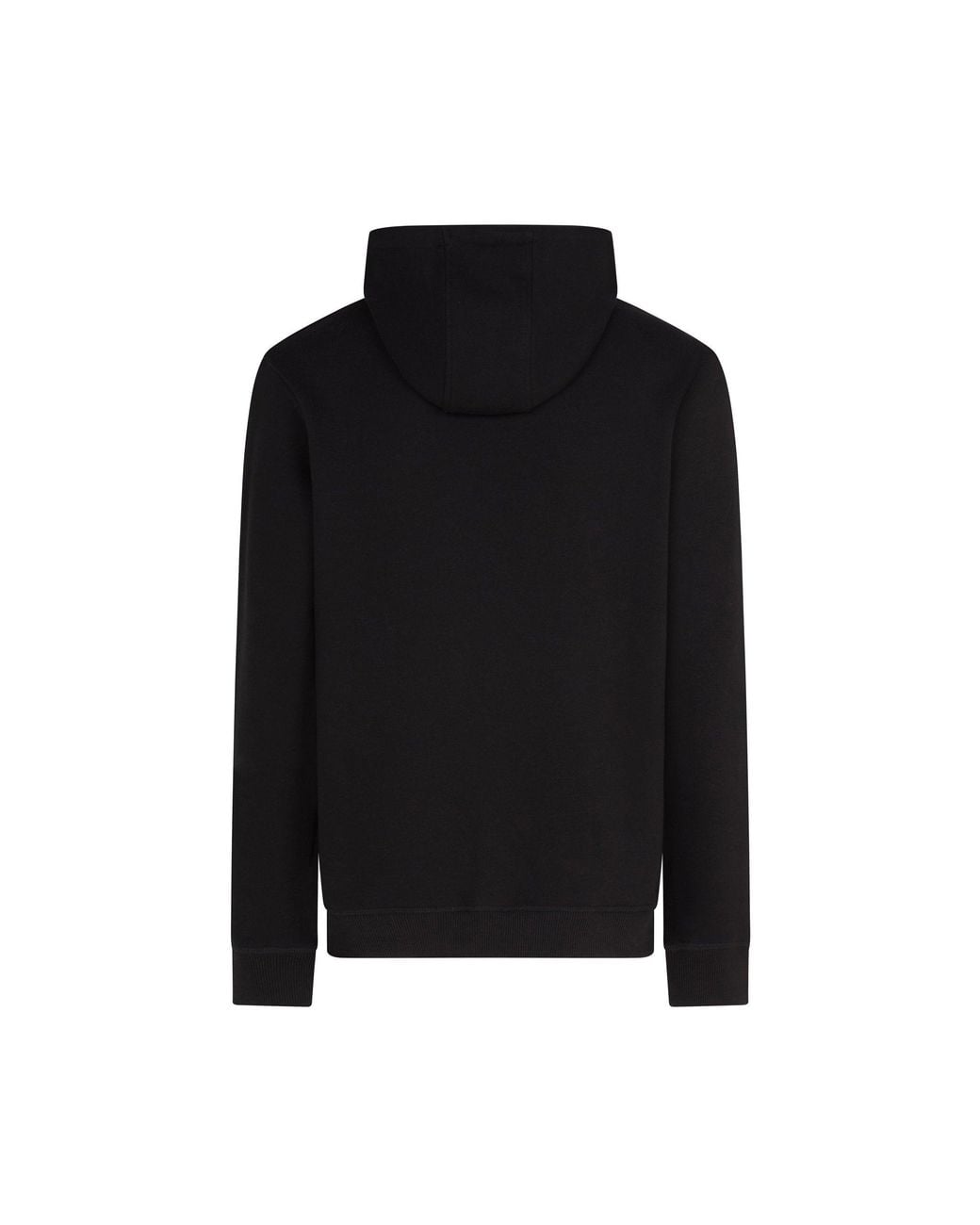 Mallet London Black Plaque Hoodie Organic for men