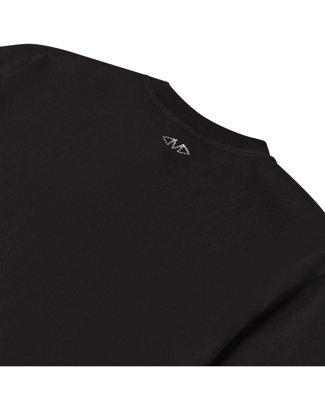 Mallet London Black Swarovski Tee for men