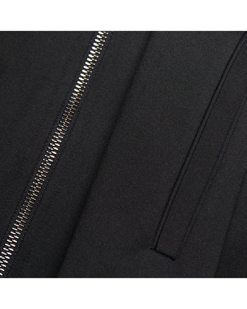 Mallet Black Retro Track Jacket for men