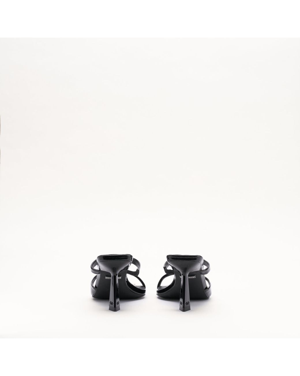 Mallet London White Mallet Frederica Leather Heels