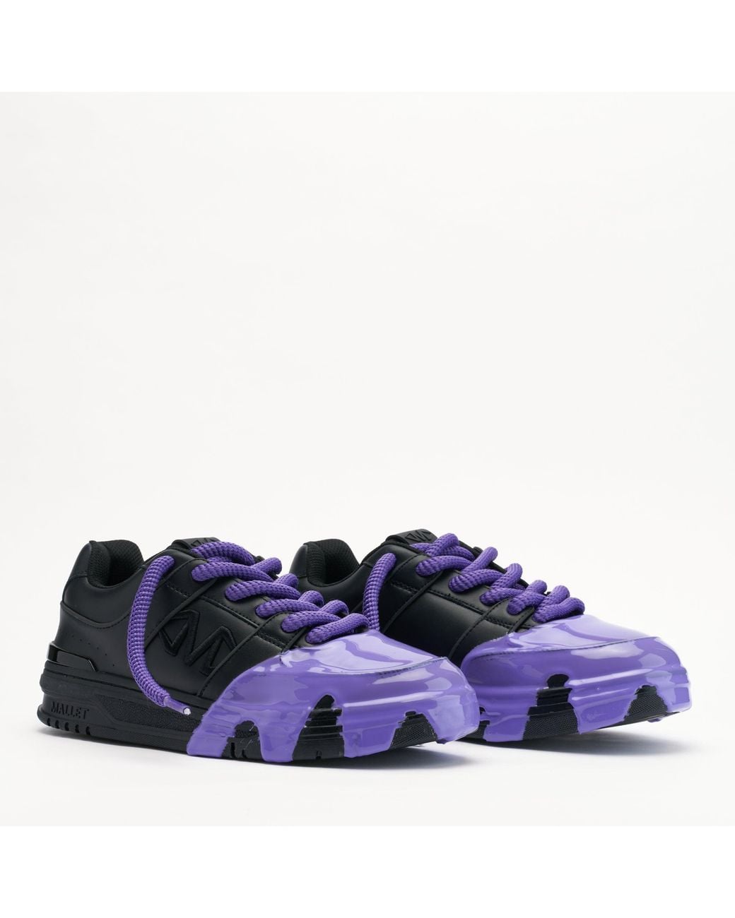 Mallet London Blue Mallet X Detroit Clayton Grape Splat Trainers for men