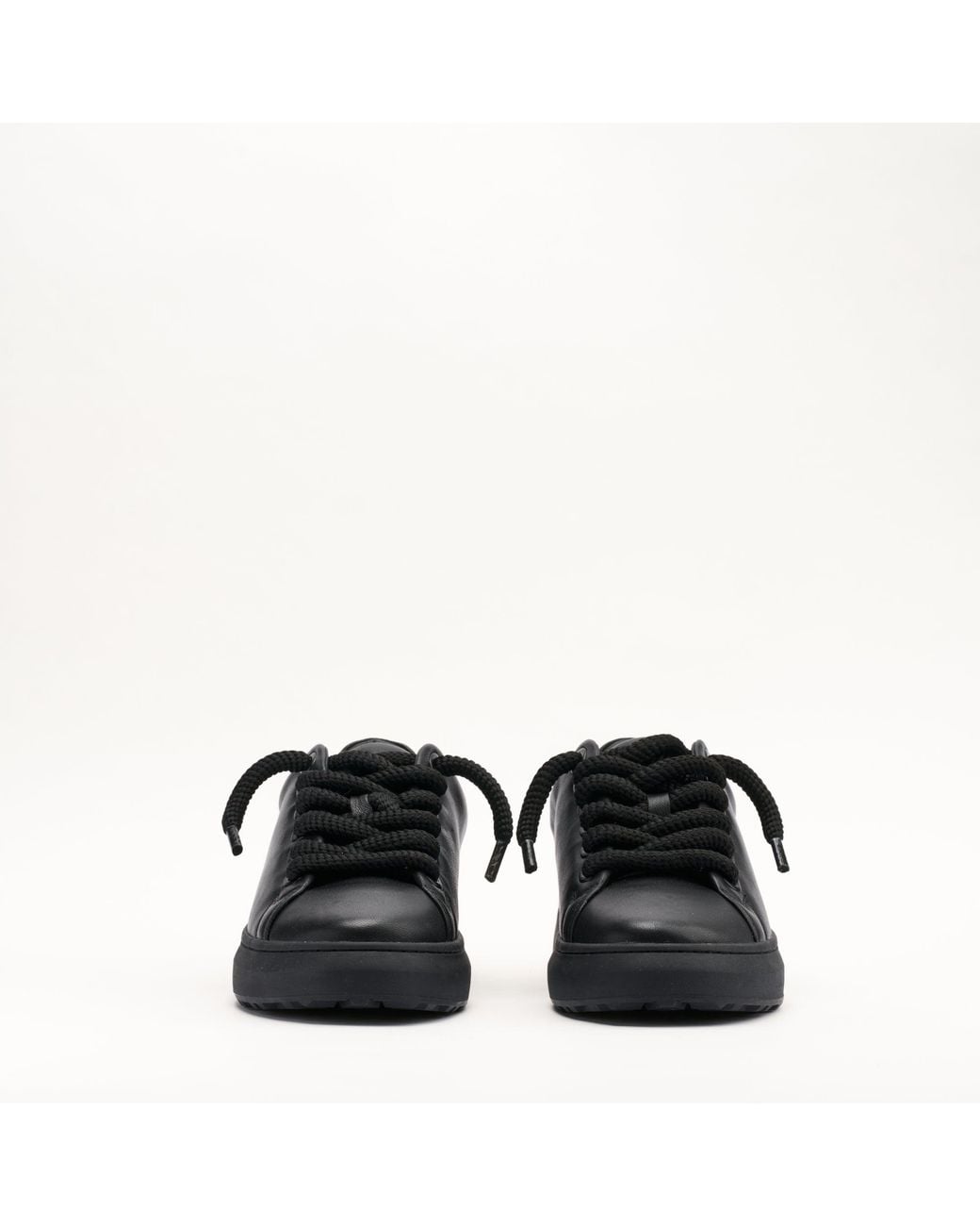 Mallet London Black Mallet Grftr Lite Soft Leather Trainers for men