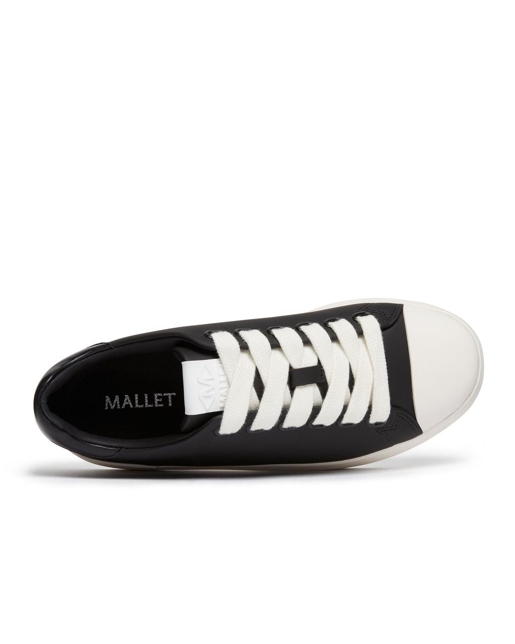 Mallet London Black Grftr Ltc Leather for men