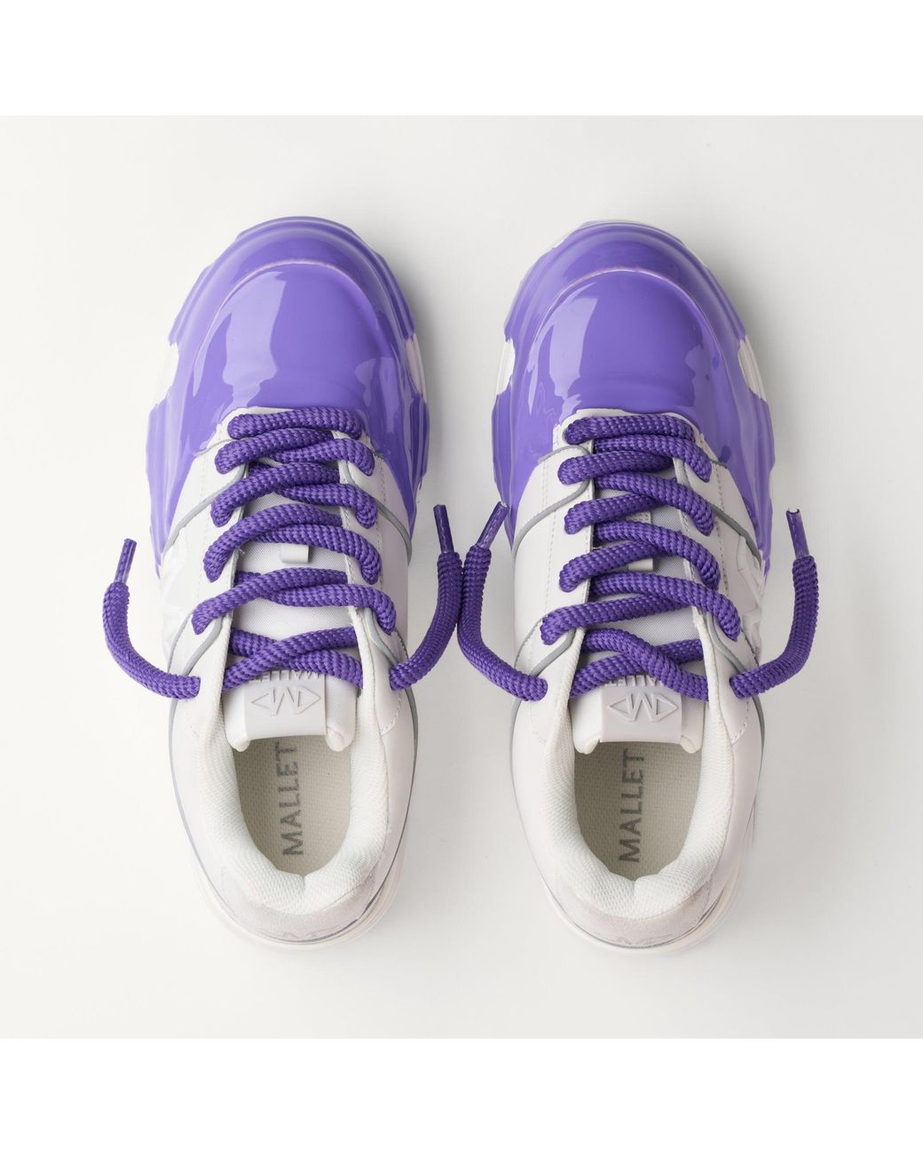 Mallet London Purple Mallet X Detroit Clayton Grape Splat Trainers for men