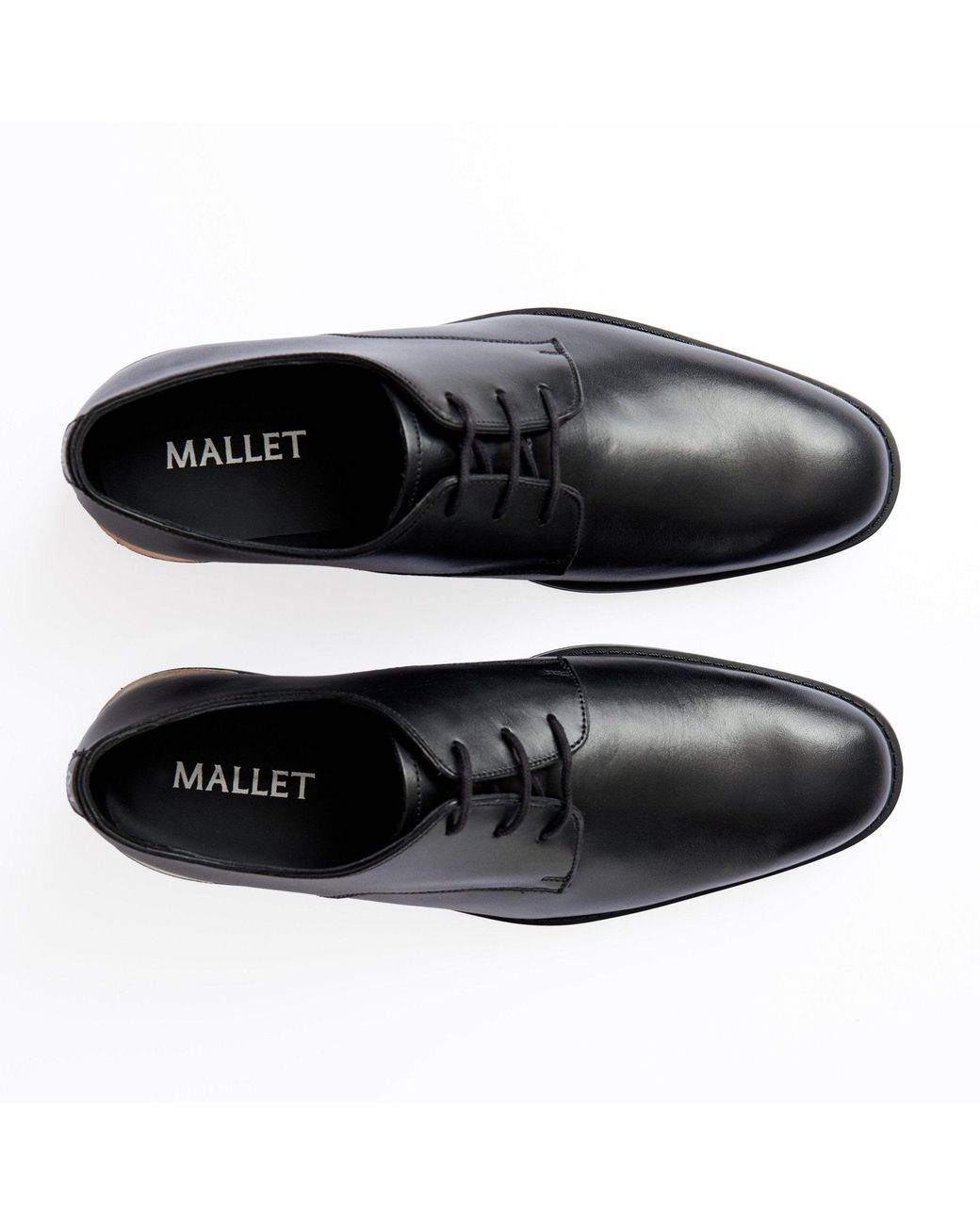 Mallet Black Sebastian Derby for men