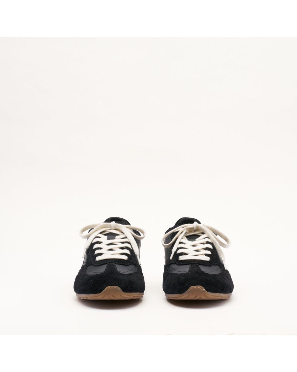 Mallet London Black Mallet Penn Suede Trainers for men