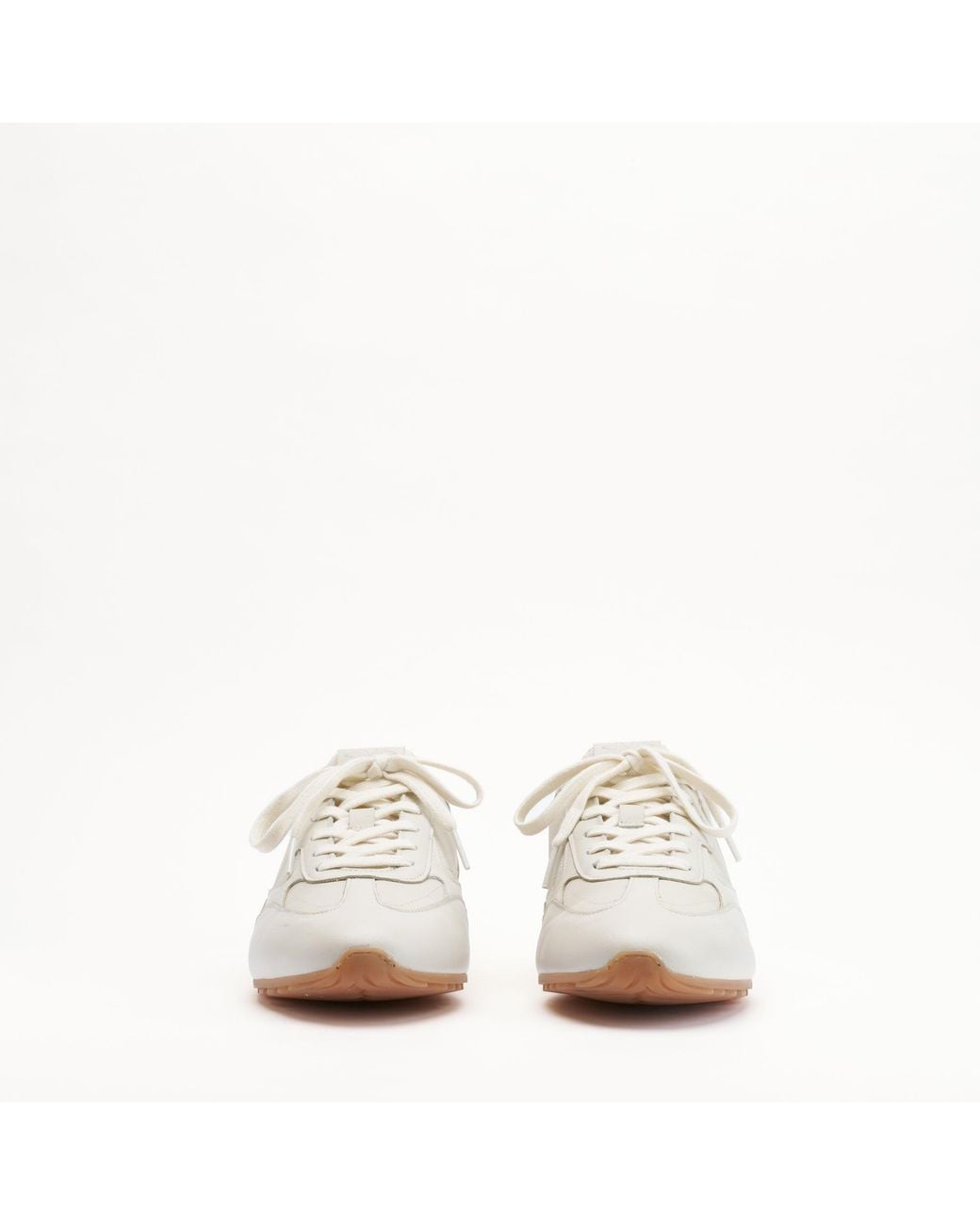 Mallet London White Mallet Penn Leather Trainers for men