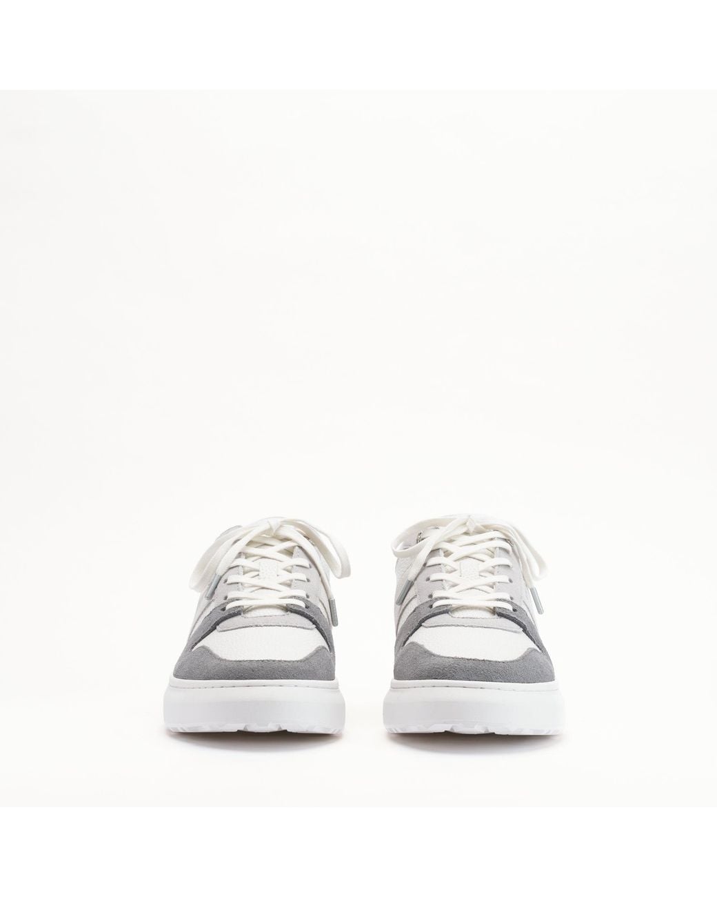 Mallet London White Mallet Hoxton Lite Leather Trainers for men
