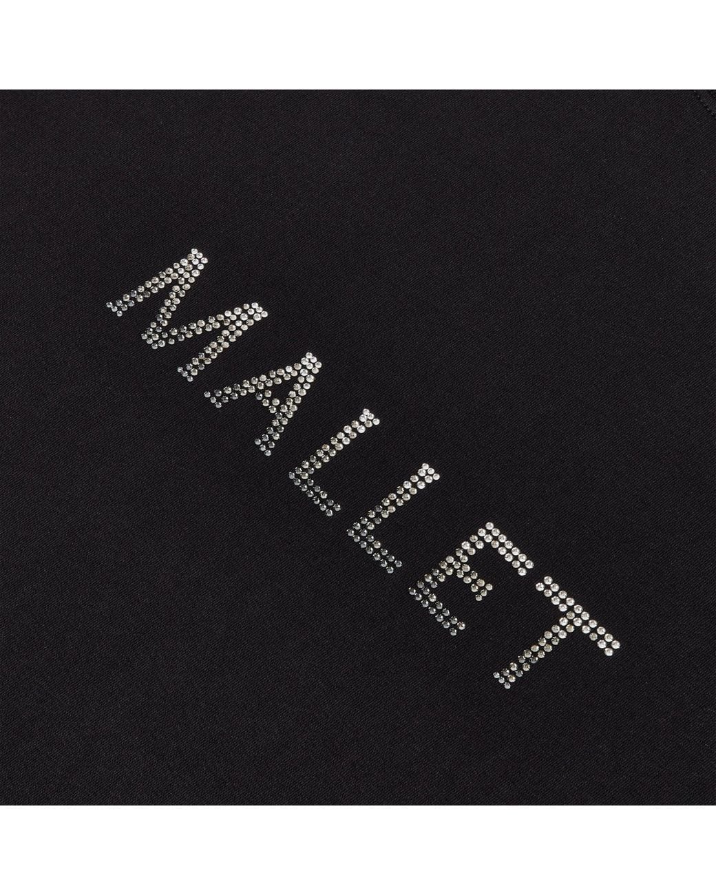 Mallet London Black Swarovski Tee for men
