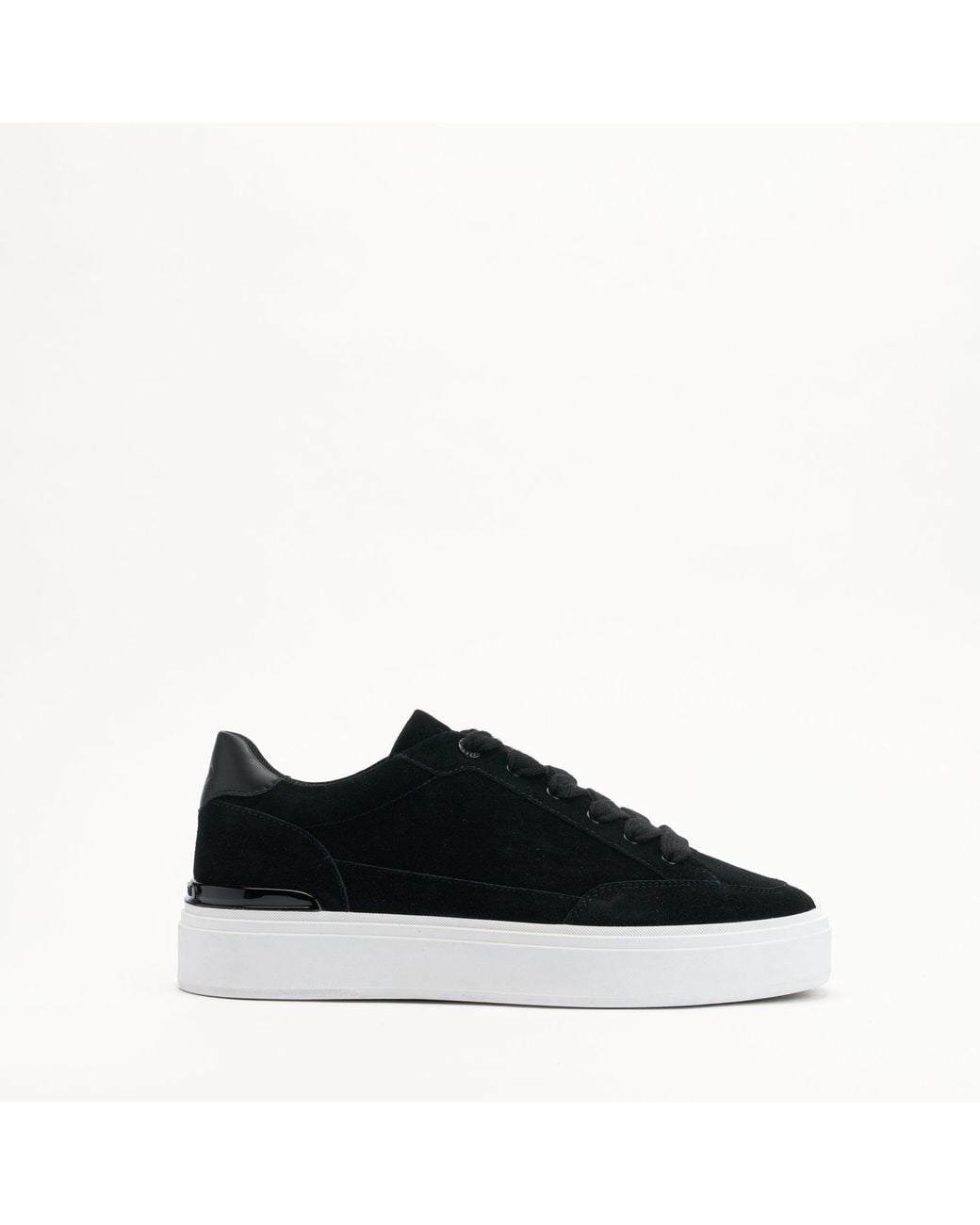 Mallet London Black Mallet Lansbury Suede Trainers for men