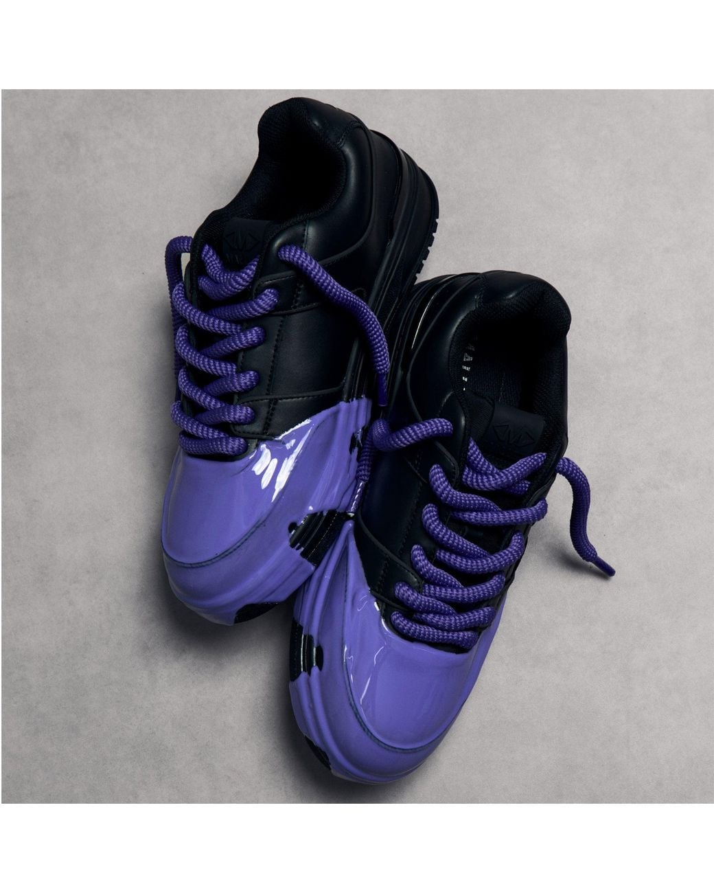 Mallet London Blue Mallet X Detroit Clayton Grape Splat Trainers for men