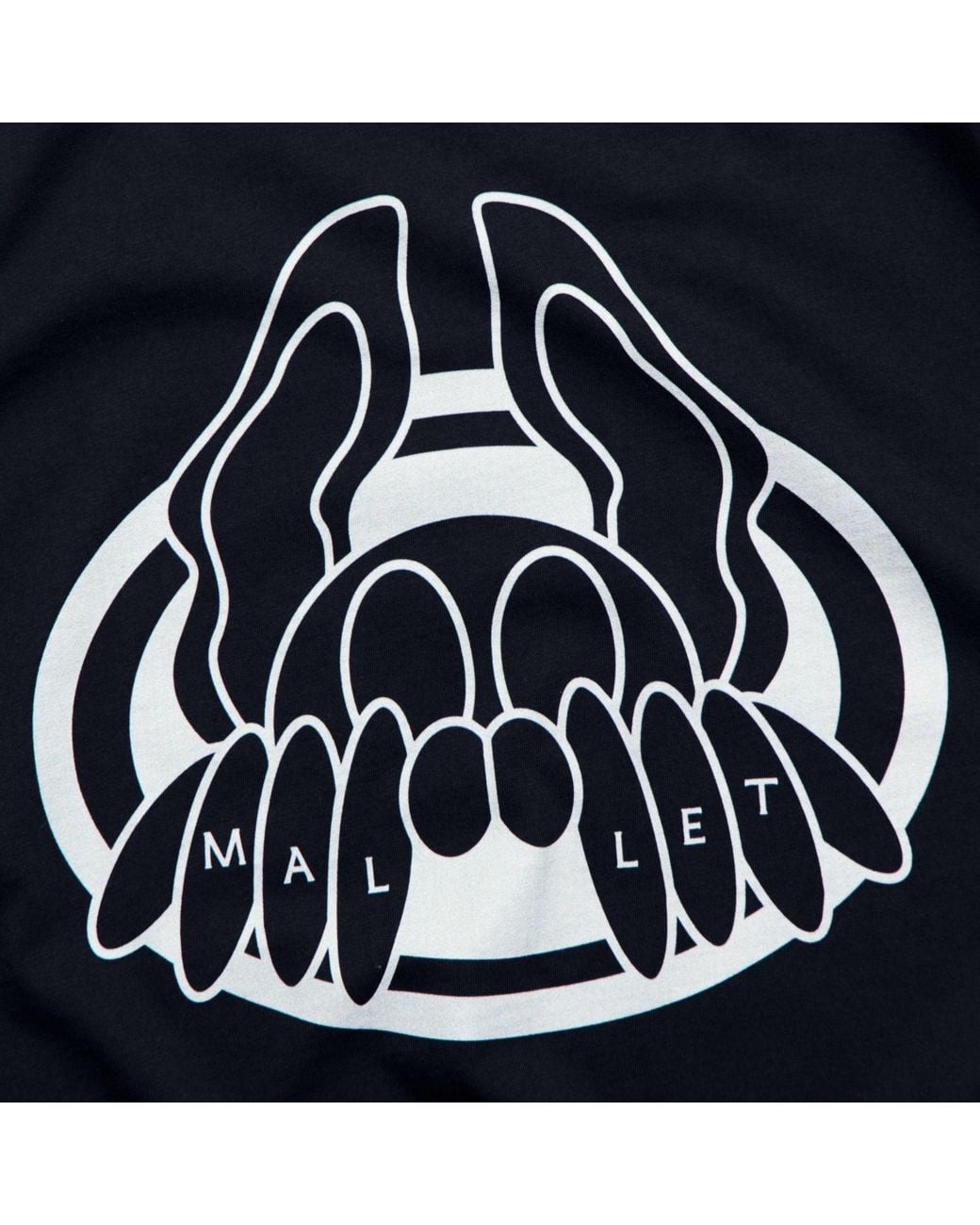 Mallet London Black Mallet X Detroit Peeper Tee for men