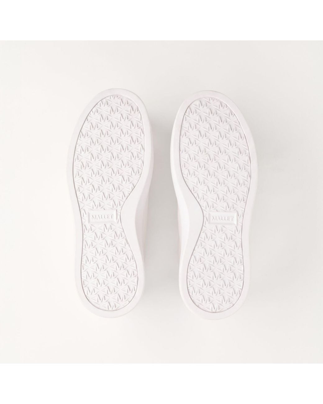 Mallet London White Mallet Bloomsbury Leather Trainers