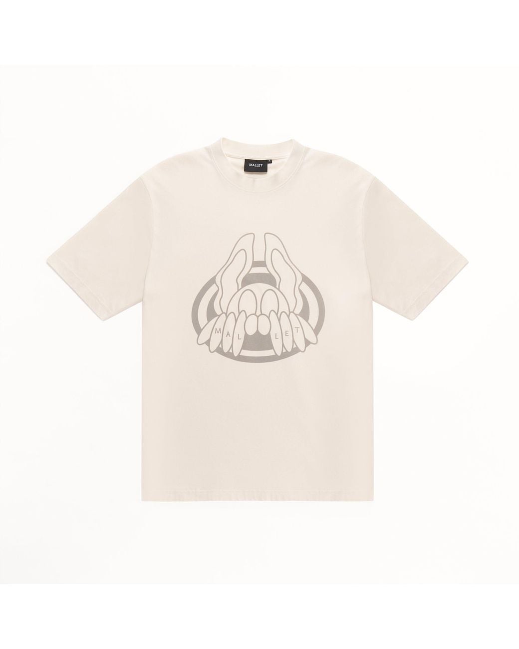 Mallet London Natural Mallet X Detroit Peeper Tee for men
