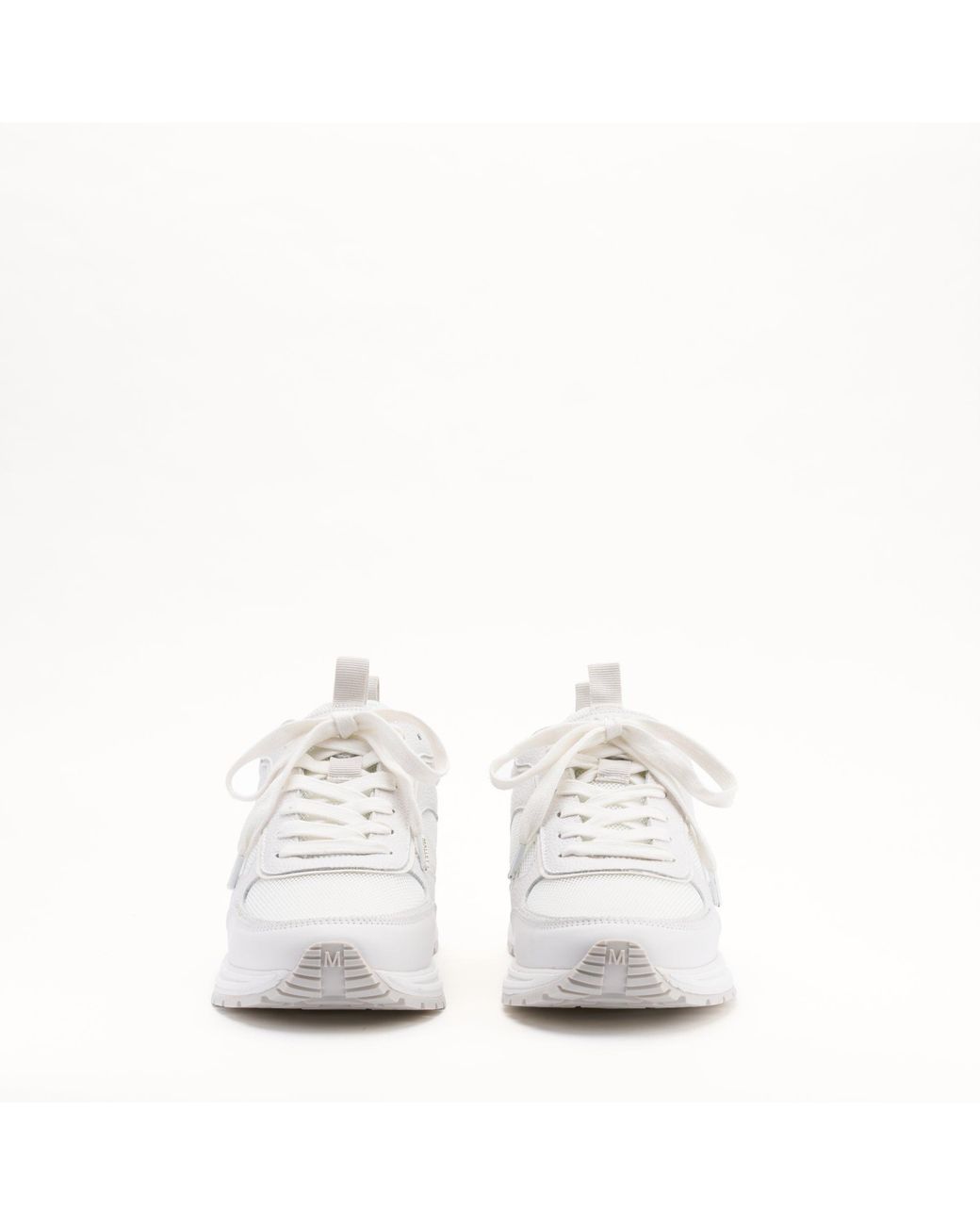 Mallet London White Mallet Bethnal Leather Trainers for men