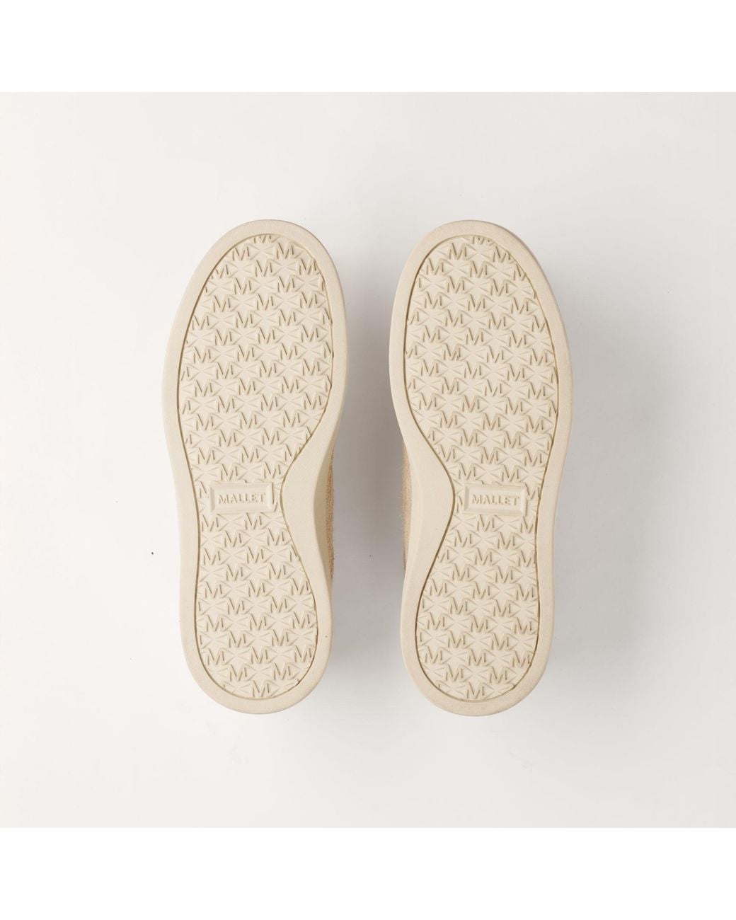 Mallet London Natural Mallet Lansbury Suede Trainers