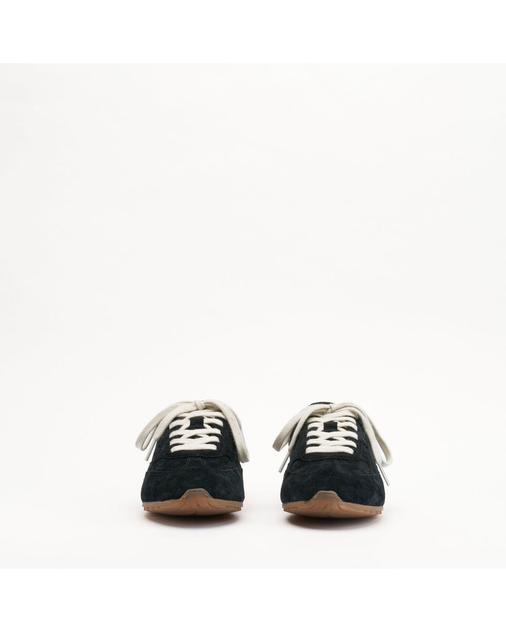 Mallet London Black Mallet Penn Suede Trainers
