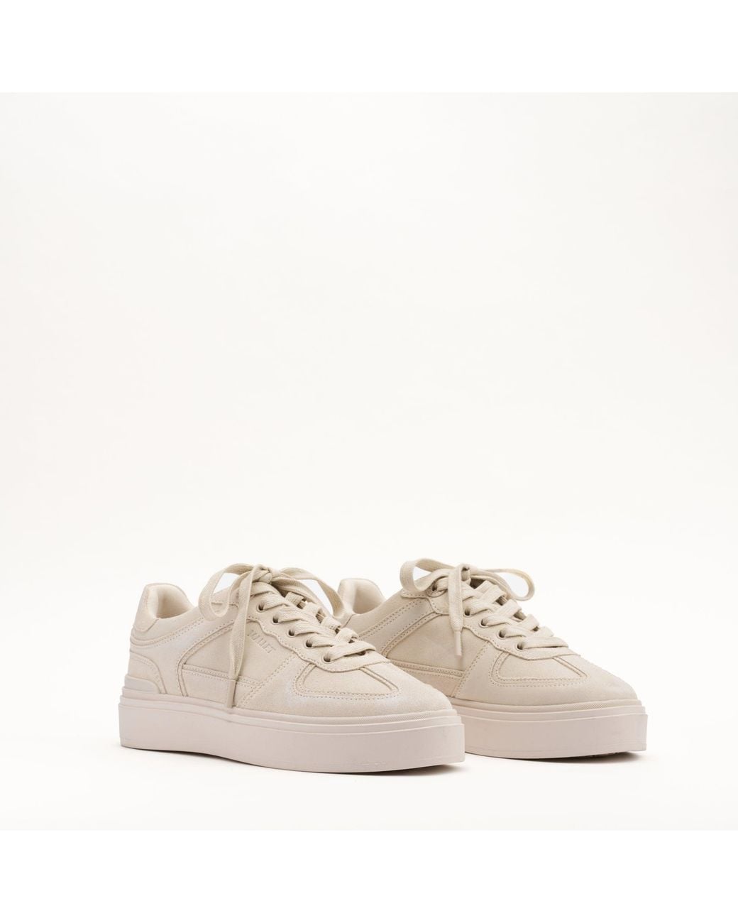 Mallet London Natural Mallet Kingsbury Suede Trainers